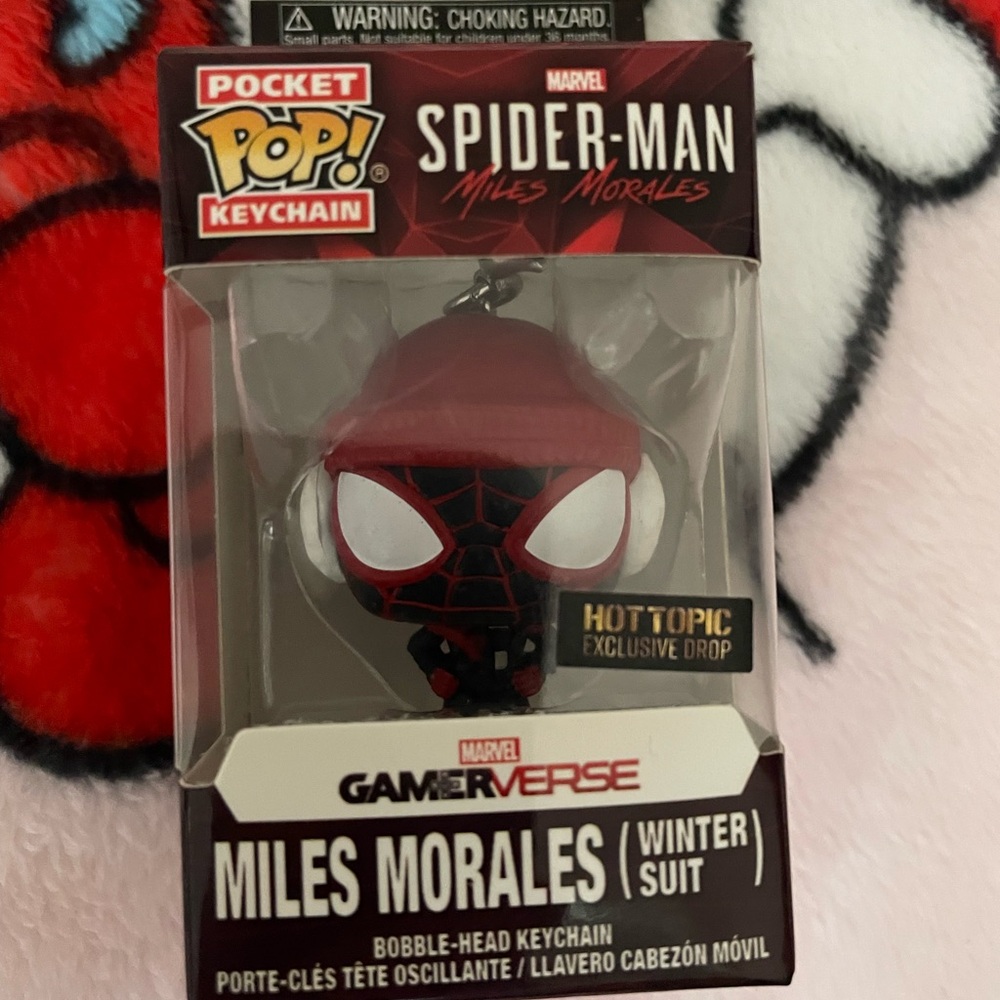 Spider-Man Miles Morales Keychain